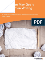 Where You May Get It Wrong When Writing English PDF