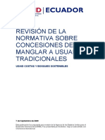 09-09-07 - Revision Normativa Concesiones de Manglar