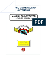 Curso de Mergulho Manual Do Instrutor