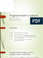 Chapitre1 Introduction A La Programmation Logique