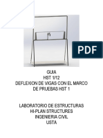 Datos para Trabajo de Guia - 5 - Ensayo de Deflexion en Vigas