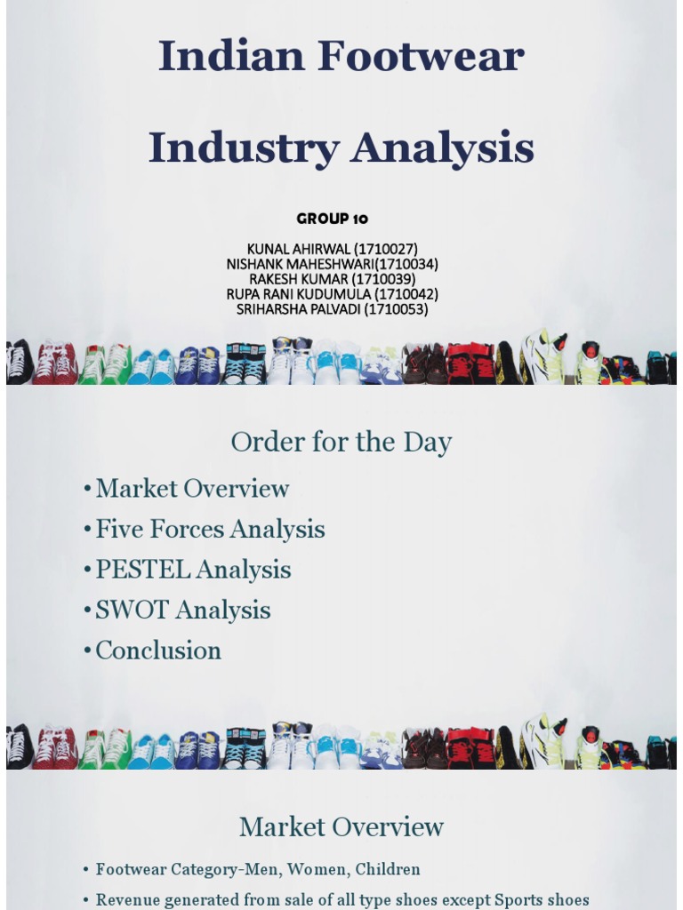 Indian Footwear Industry Analysis PDF Shoe Economics