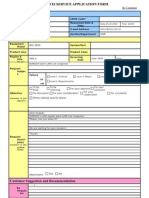 HUAWEI SERVICE APPLICATION FORM FOR LAPD LINK CONGESTION ALARM