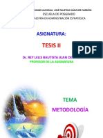 Metodología de La Tesis - Mae 2017