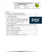 Conadis Informe