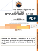 Elementos Estrategicos Norma ISO9001 2015