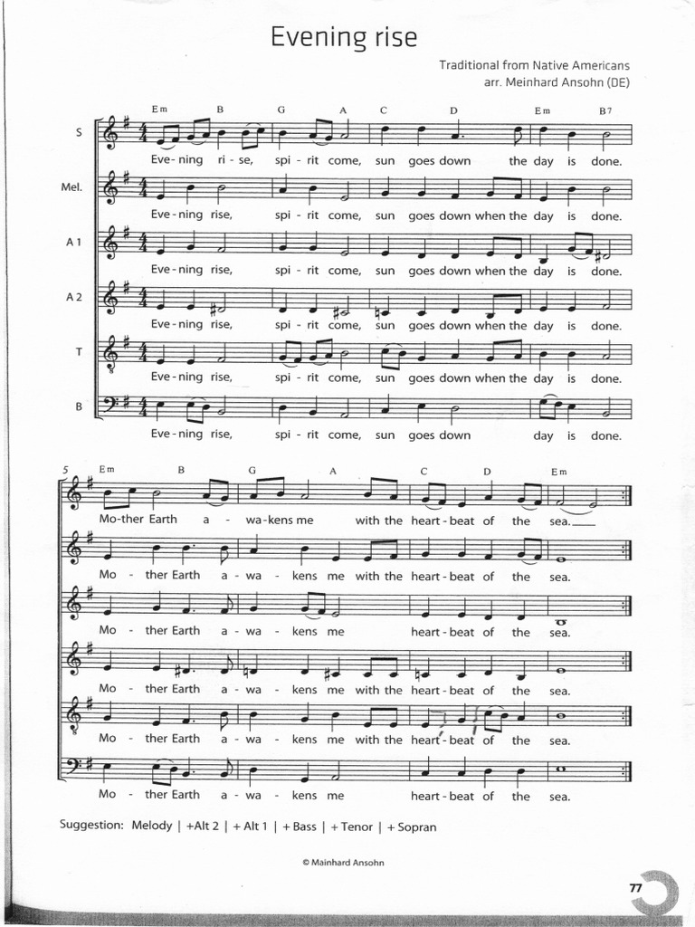 GCh0105 Evening Rise | PDF