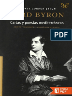 Cartas y Poesias Mediterraneas - Lord Byron