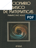 Diccionario Basico de Matematicas - Mariano Diaz Vazquez - Wree PDF