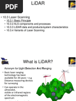 LiDAR Notes