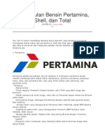 Keunggulan Bensin Pertamina