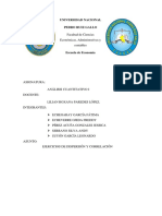 Ejercicios de Correlación y Dispersión