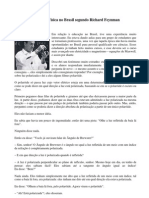 Ensino de Fsica No Brasil Segundo Richard Feynman