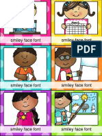 Polka Dots-Editable Classroom Jobs