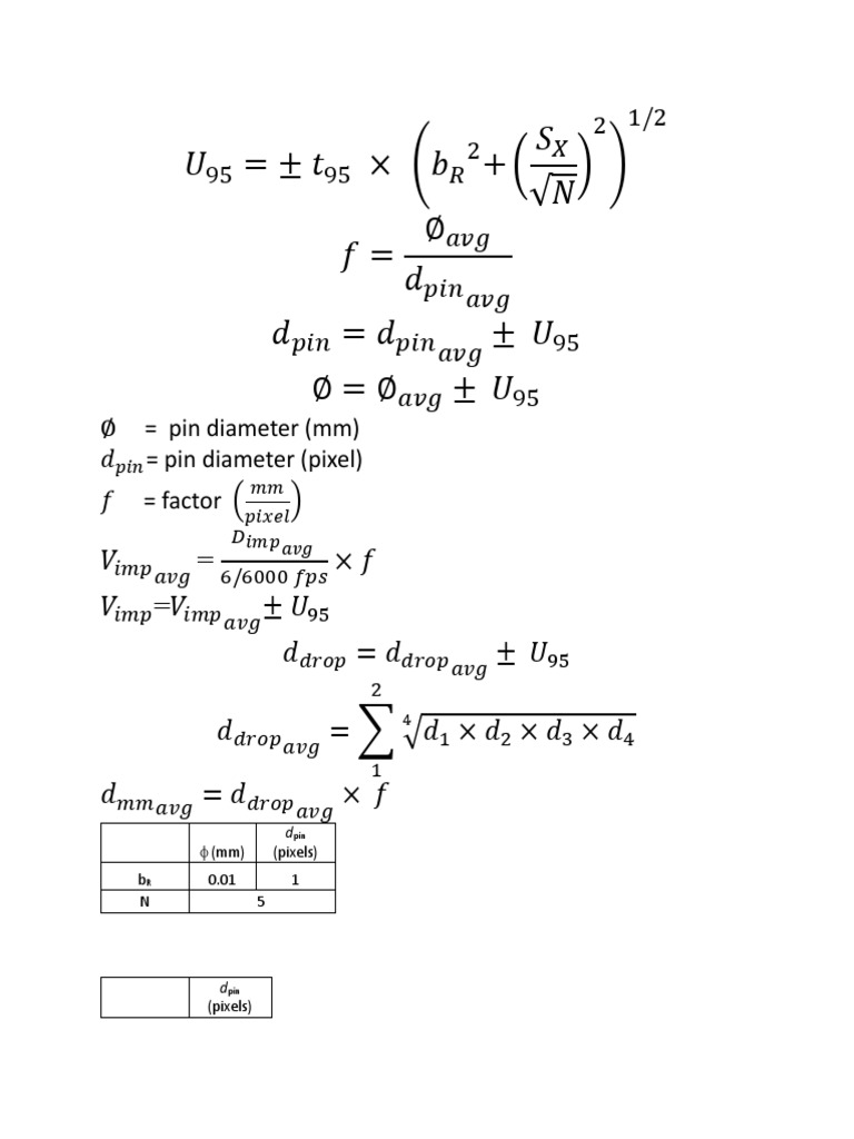Pin Diameter (MM) Pin Diameter (Pixel) Factor | PDF | Teaching Methods ...