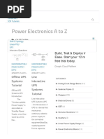 Uninterruptible Power Supply [UPS] Archives - Power Electronics a to Z