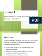 Tema 1 Conceptos de Java para Estructuras de Datos