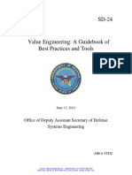 Value Engineering - A DoD Guidebook