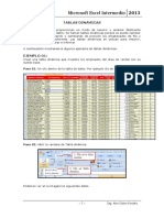 Sesión 10 Tablas Dinámicas - Excel