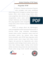 Modul Pelatihan ETAP - Dasar 1 PDF