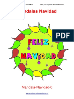 Mandalas Navidad