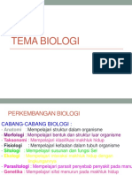 Biologi Umum - Materi 1.tema Bio