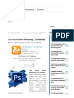 Cara Install Adobe Photoshop CS6 Extended - Espada Blog