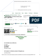 Solved MCQs of Political Science Past Papers (2000-2011) - CSS Forums