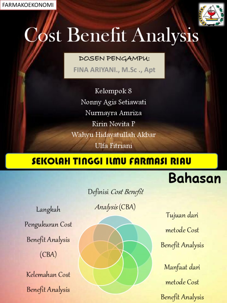 Cost Benefit Analysis Klp 8