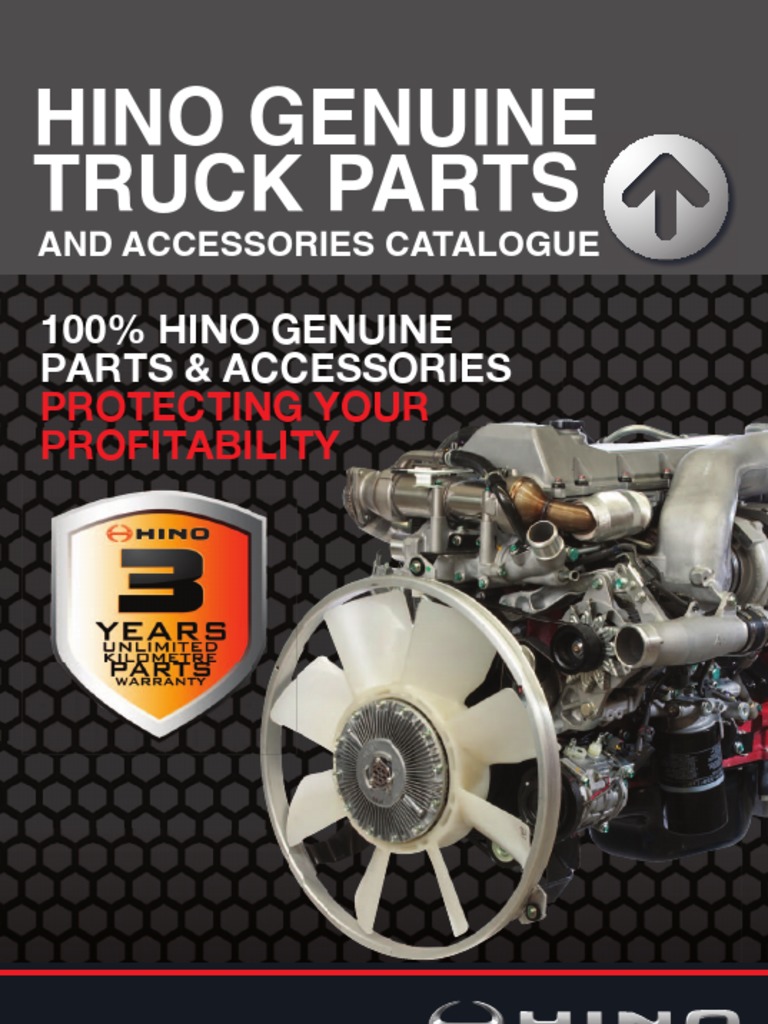 Hino Genuine Parts Catalogue q2 Truck Brake
