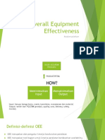 OEE (Overall Equipment Effectiveness)