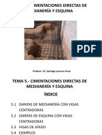 TEMA 5 - Cimentaciones Directas Especiales