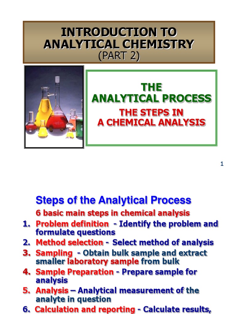 master thesis in analytical chemistry