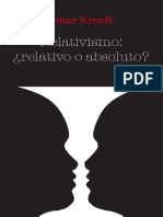 161497165 Peter Kreeft Relativismo Relativo o Absoluto PDF