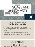 Language and Speech Acts