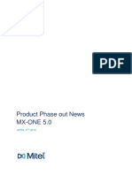 Phase Out News MX-OnE 5