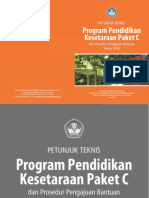 Tampilan Juknis Paket C 2016