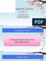 14 - Program Linier