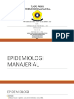 Epidemiologi Manajerial