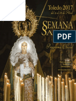 Programa de La Semana Santa de Toledo 2017