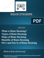 Brain Stroming