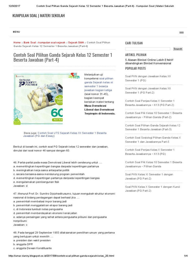 Soal caption picture