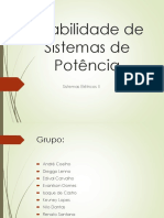 Análise de Estabilidade em Sistemas de Potência