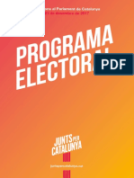 Programa Electoral de Junts Per Catalunya