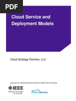 Cloud Service and Deployment Models