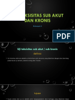 Uji Toksisitas Sub Akut Dan Kronis