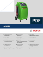 Bosch ACS 611 Operating Instructions