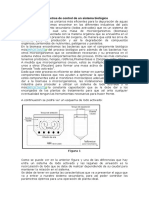 Parámetros de Control de Un Sistema Biológico