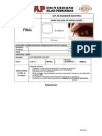 Examen Final de IO1 2014 - 2 v2