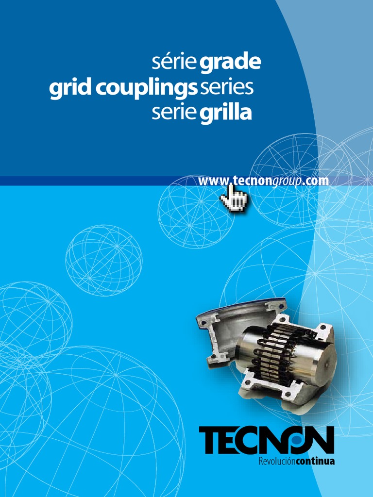 Interchange Chart and Performance Specifications for Grid Couplings PDF Teaching Mathematics